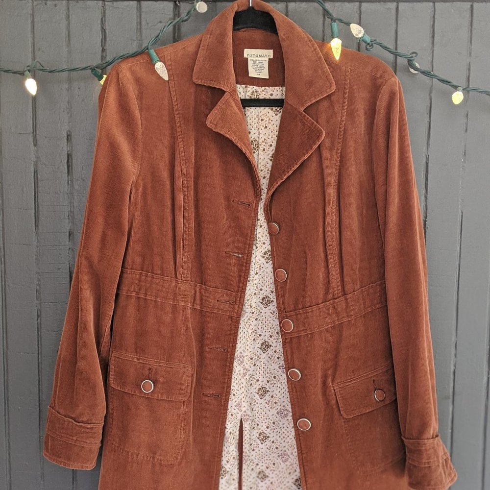 Brown Cord Jacket